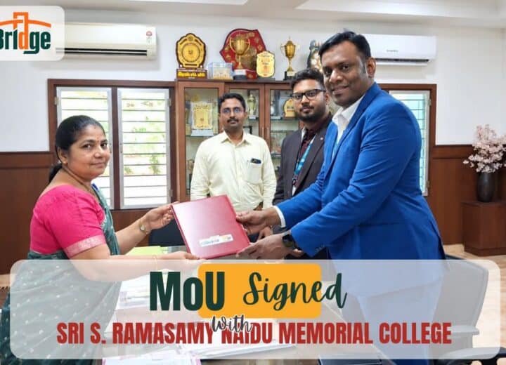 SRNM College MoU CampusBridge