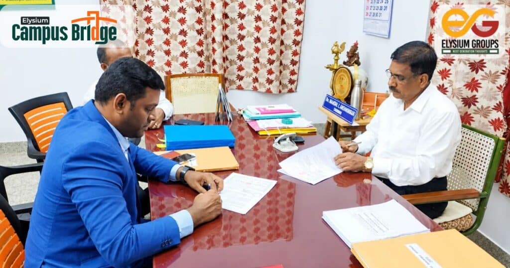 Thiruvalluvar College, Papanasam Signs MoU with CampusBridge